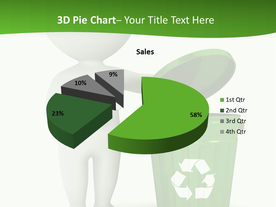 Grey Background White PowerPoint Template