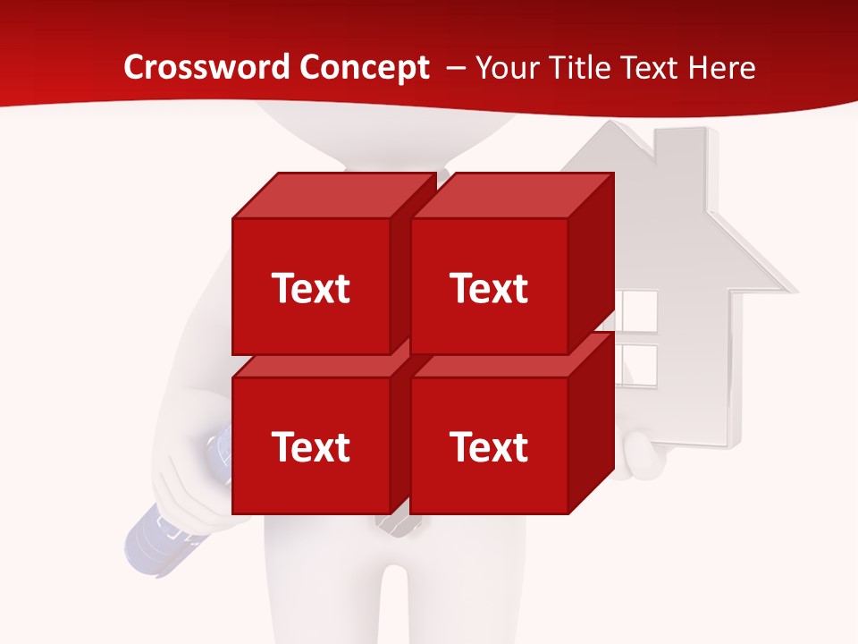 Tie Red Graphics PowerPoint Template