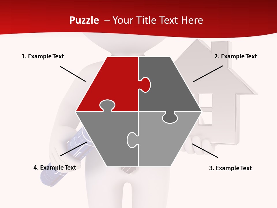 Tie Red Graphics PowerPoint Template