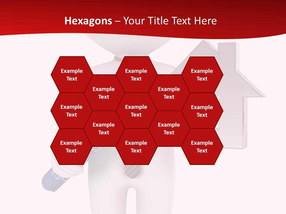 Tie Red Graphics PowerPoint Template