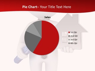 Tie Red Graphics PowerPoint Template