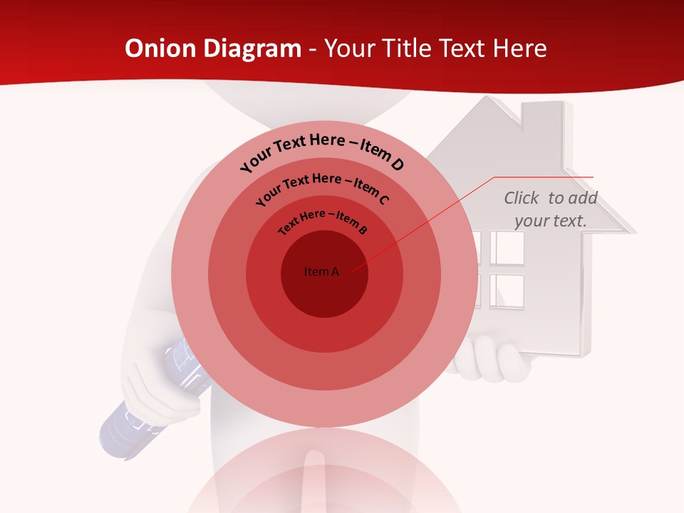 Tie Red Graphics PowerPoint Template