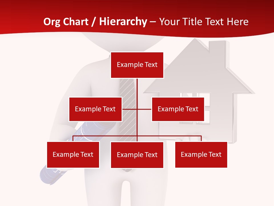 Tie Red Graphics PowerPoint Template