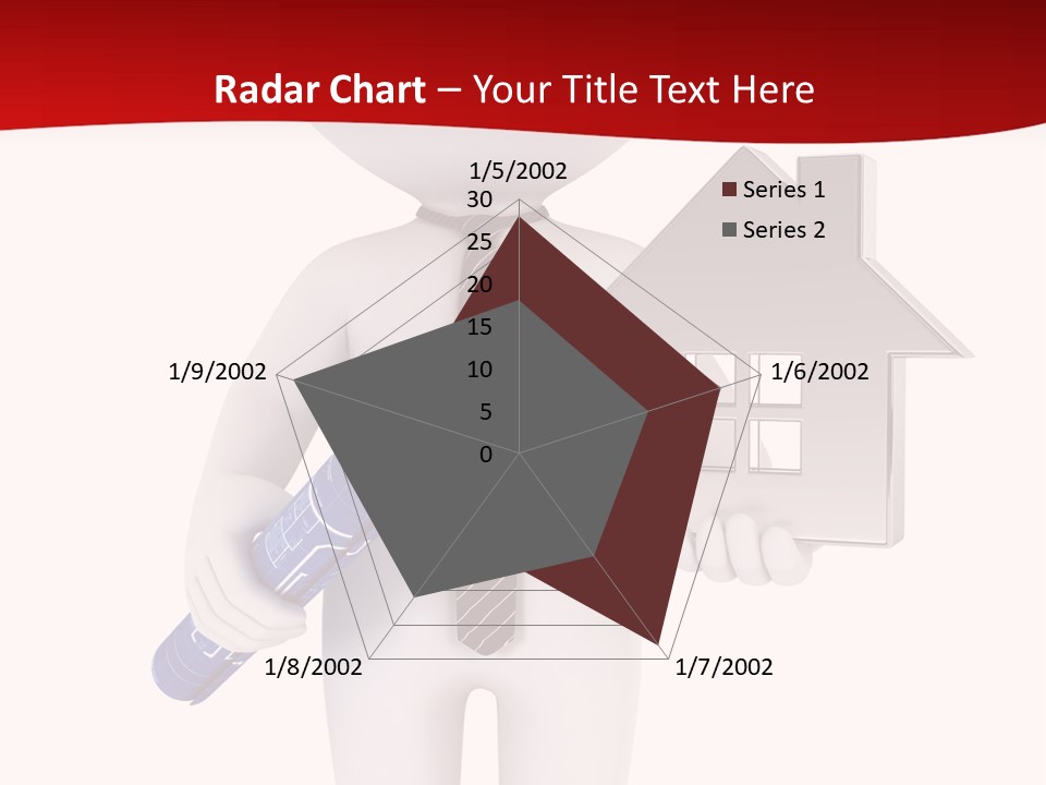 Tie Red Graphics PowerPoint Template
