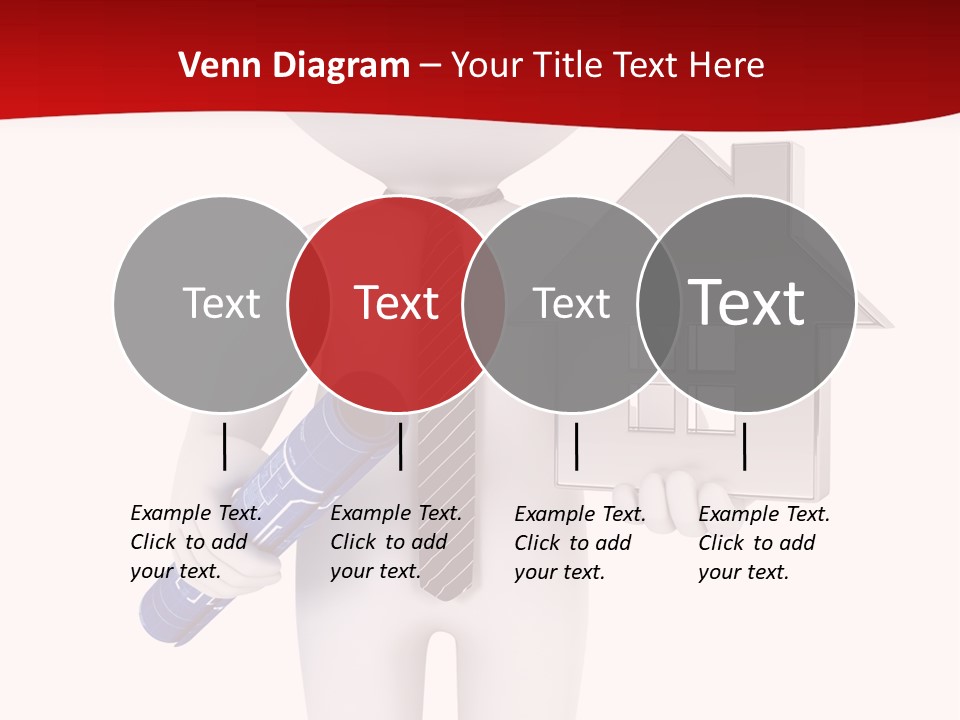Tie Red Graphics PowerPoint Template
