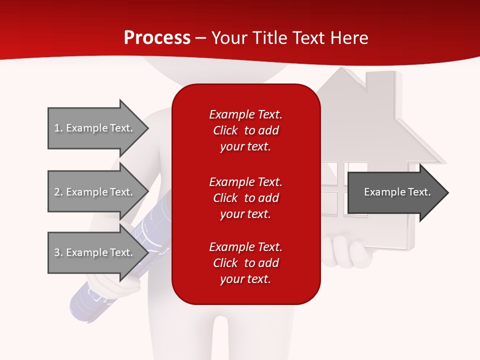 Tie Red Graphics PowerPoint Template