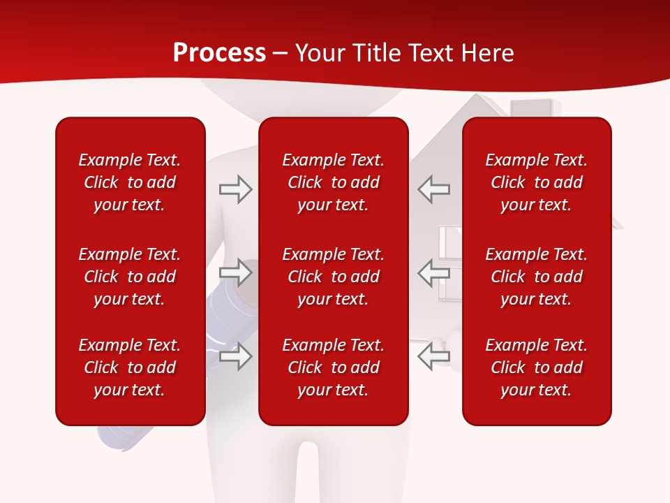 Tie Red Graphics PowerPoint Template
