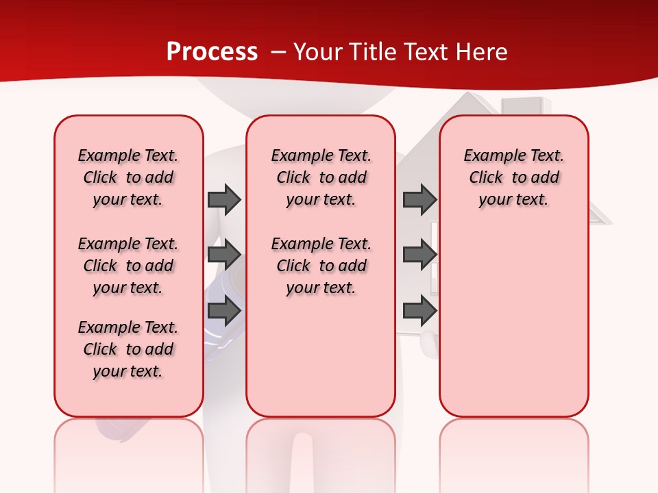 Tie Red Graphics PowerPoint Template
