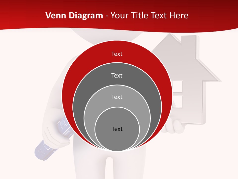 Tie Red Graphics PowerPoint Template