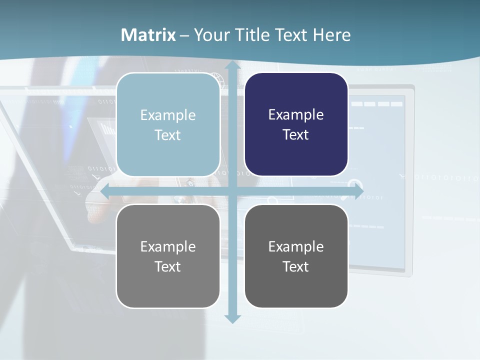 Media Graphic Connection PowerPoint Template