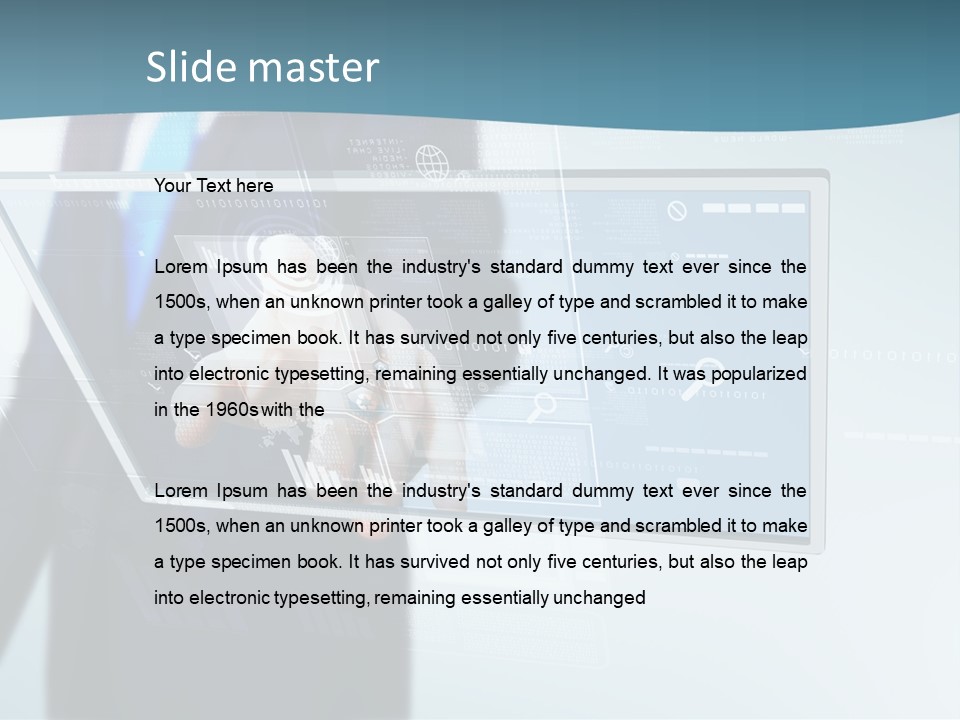 Media Graphic Connection PowerPoint Template