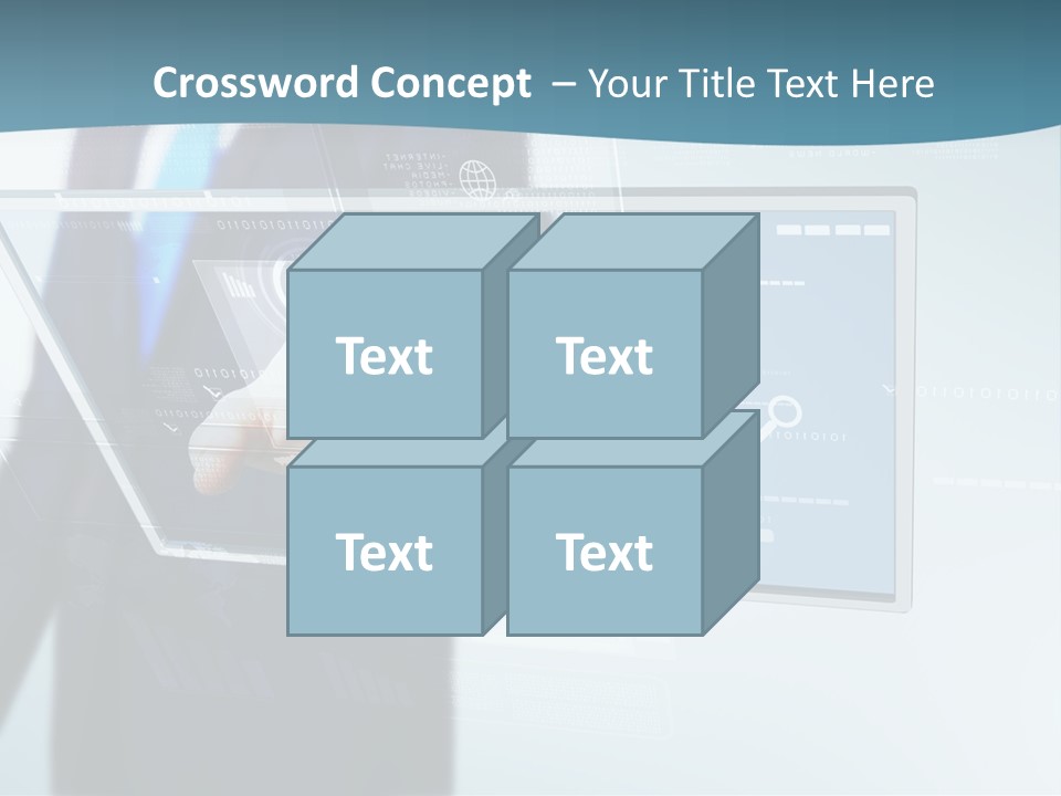 Media Graphic Connection PowerPoint Template