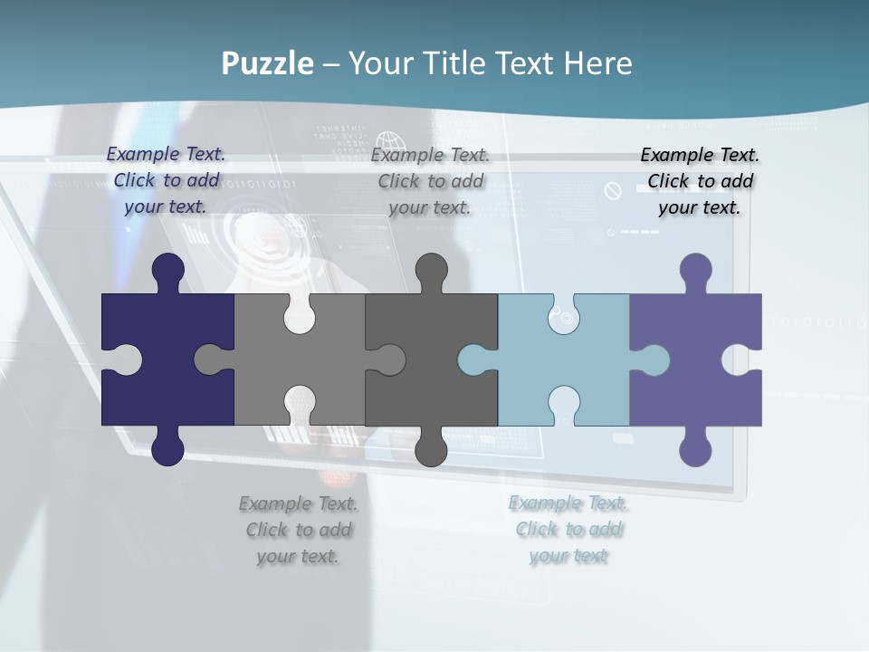 Media Graphic Connection PowerPoint Template