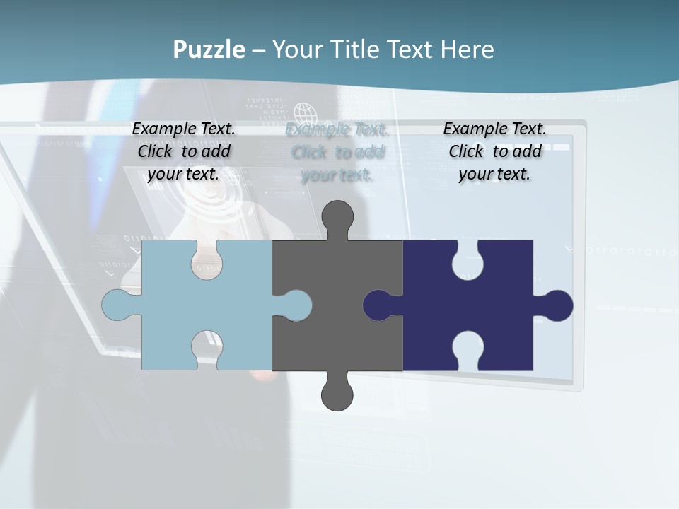 Media Graphic Connection PowerPoint Template