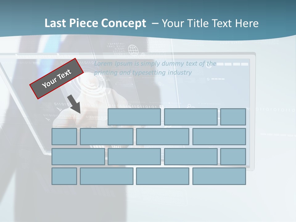 Media Graphic Connection PowerPoint Template