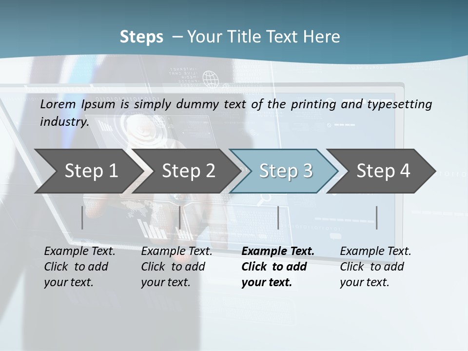 Media Graphic Connection PowerPoint Template