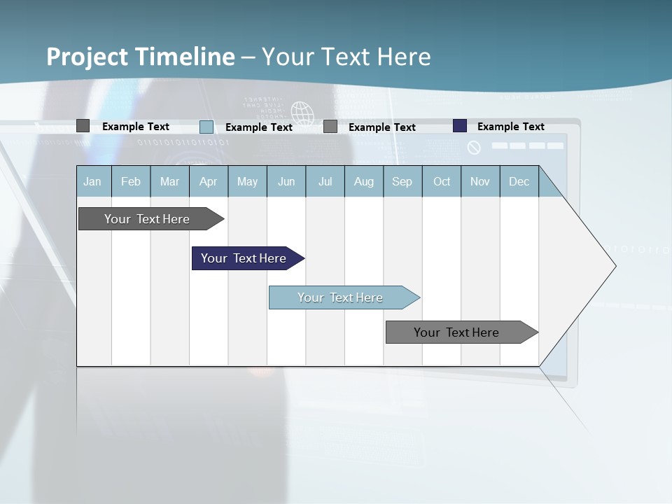 Media Graphic Connection PowerPoint Template