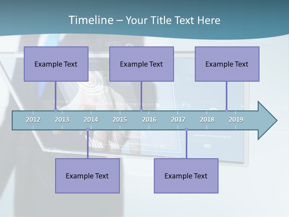 Media Graphic Connection PowerPoint Template
