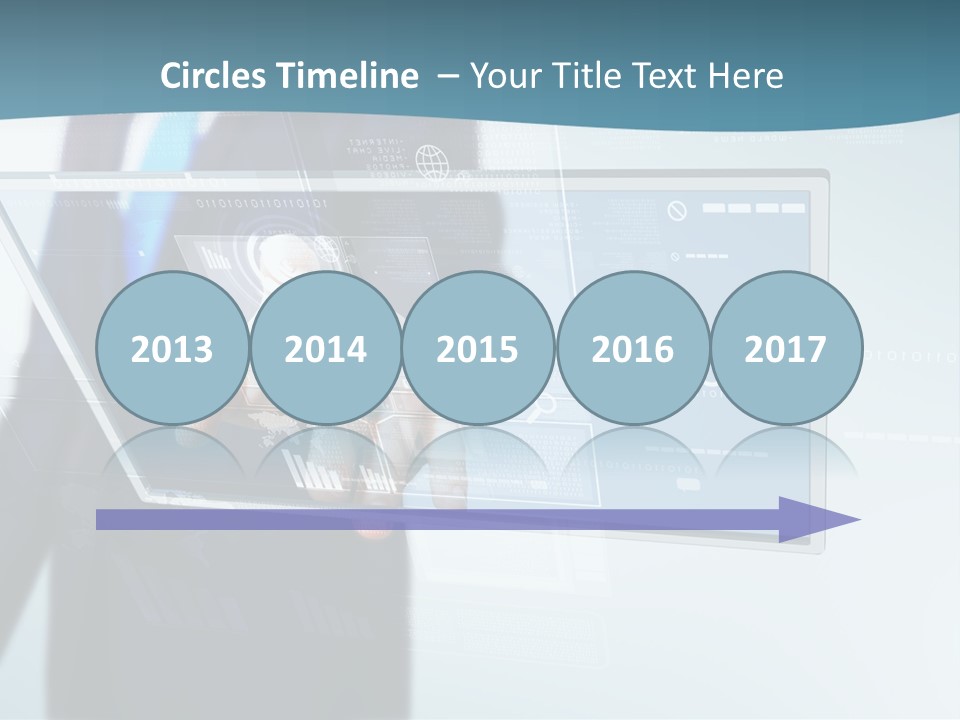 Media Graphic Connection PowerPoint Template