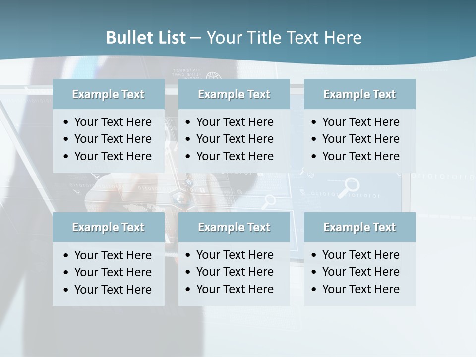 Media Graphic Connection PowerPoint Template