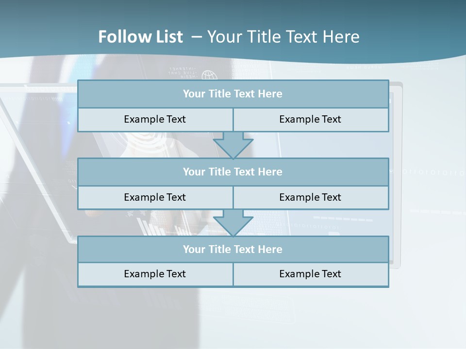 Media Graphic Connection PowerPoint Template