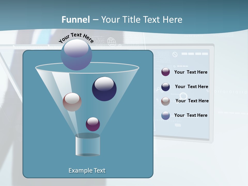 Media Graphic Connection PowerPoint Template