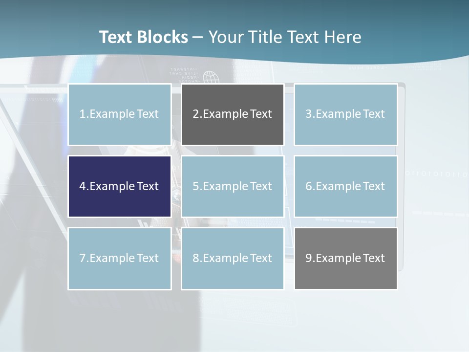 Media Graphic Connection PowerPoint Template
