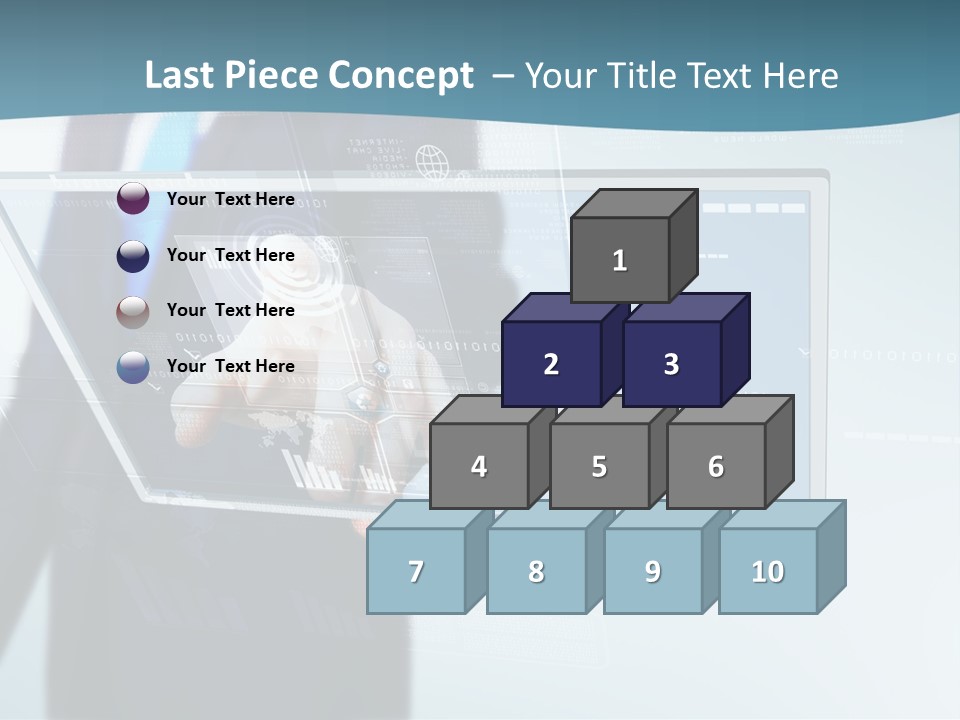 Media Graphic Connection PowerPoint Template