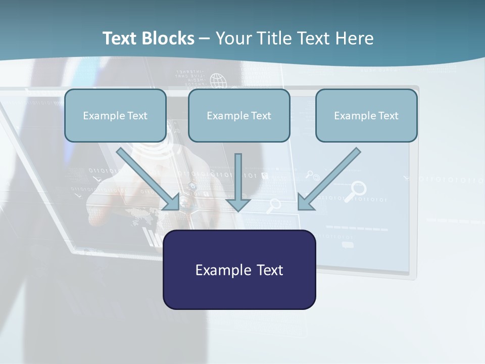 Media Graphic Connection PowerPoint Template