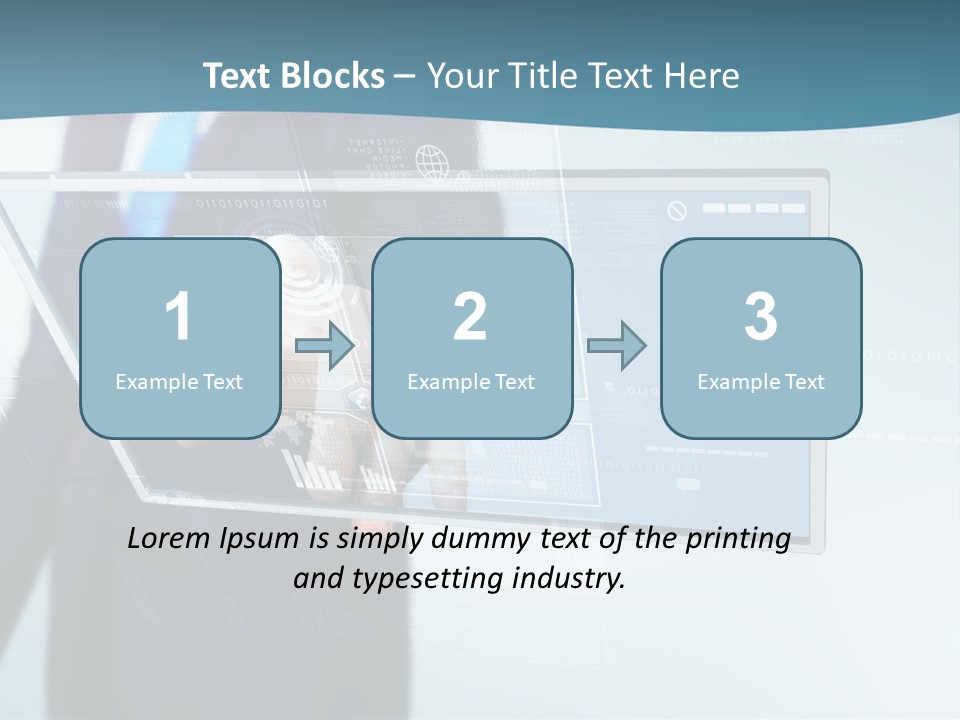 Media Graphic Connection PowerPoint Template