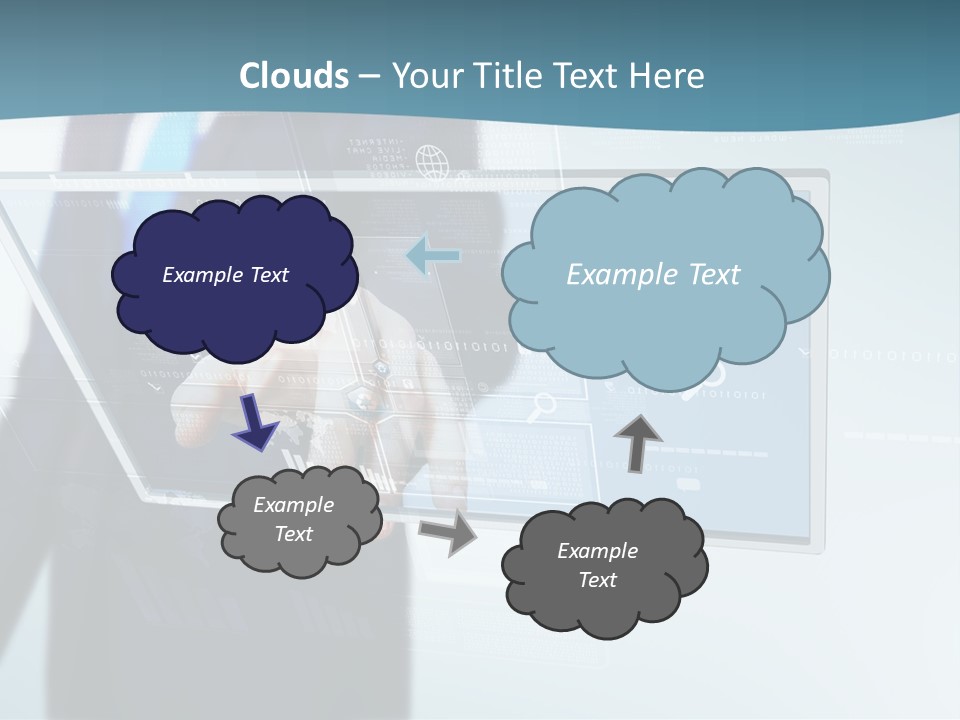 Media Graphic Connection PowerPoint Template