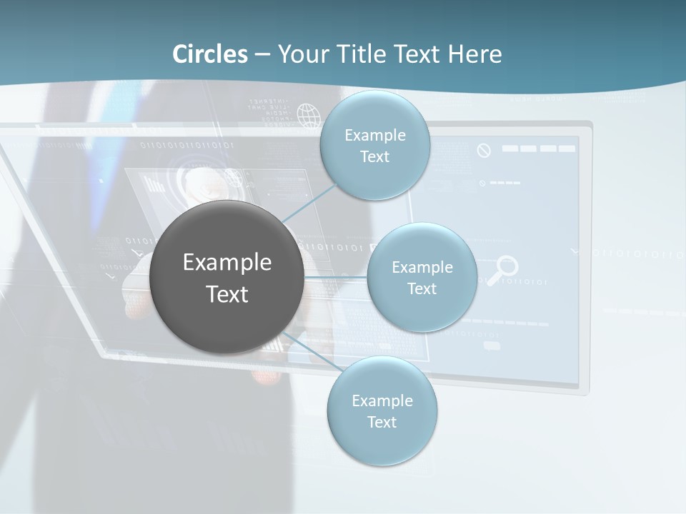Media Graphic Connection PowerPoint Template
