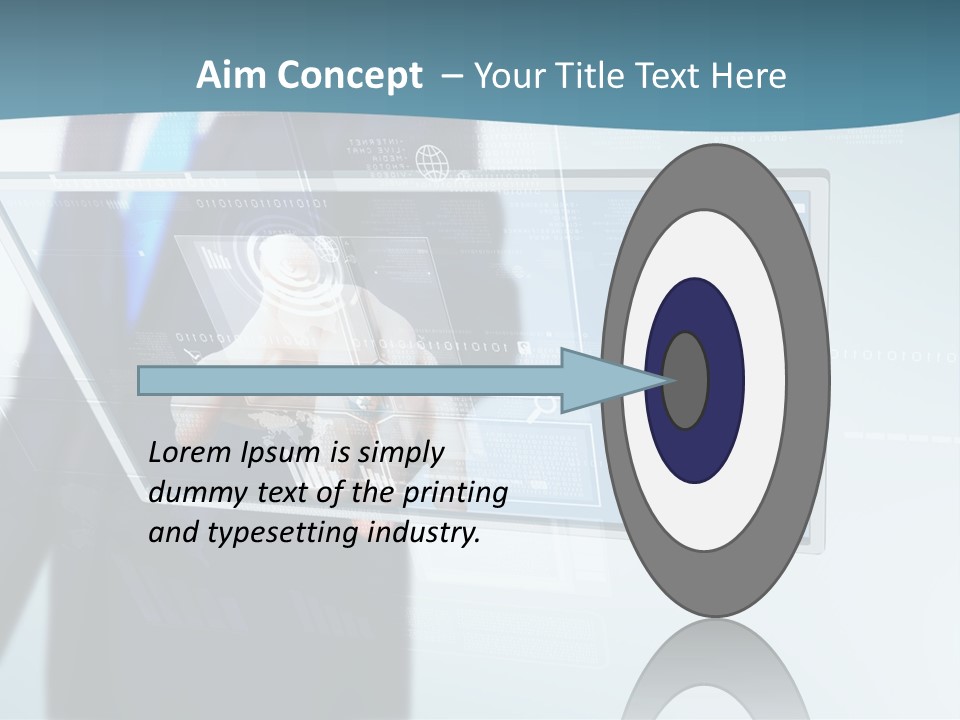 Media Graphic Connection PowerPoint Template