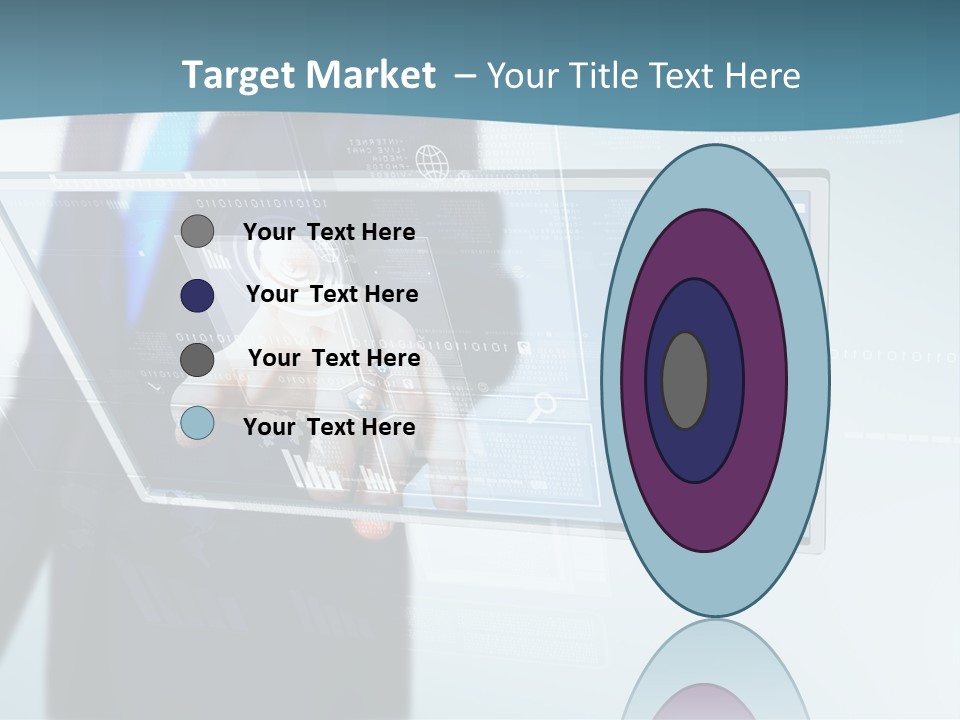 Media Graphic Connection PowerPoint Template