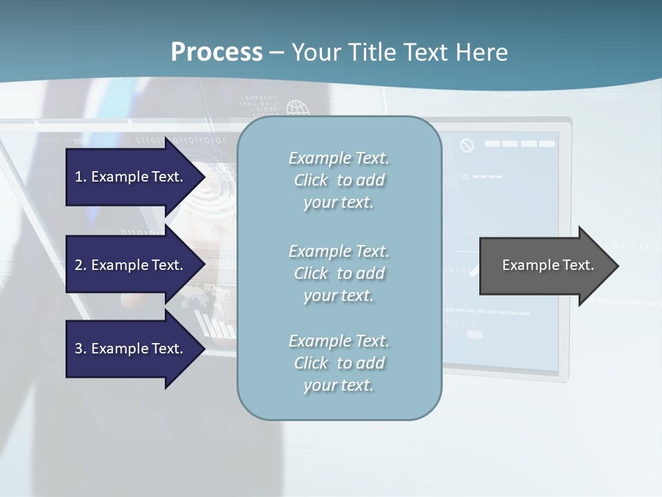 Media Graphic Connection PowerPoint Template