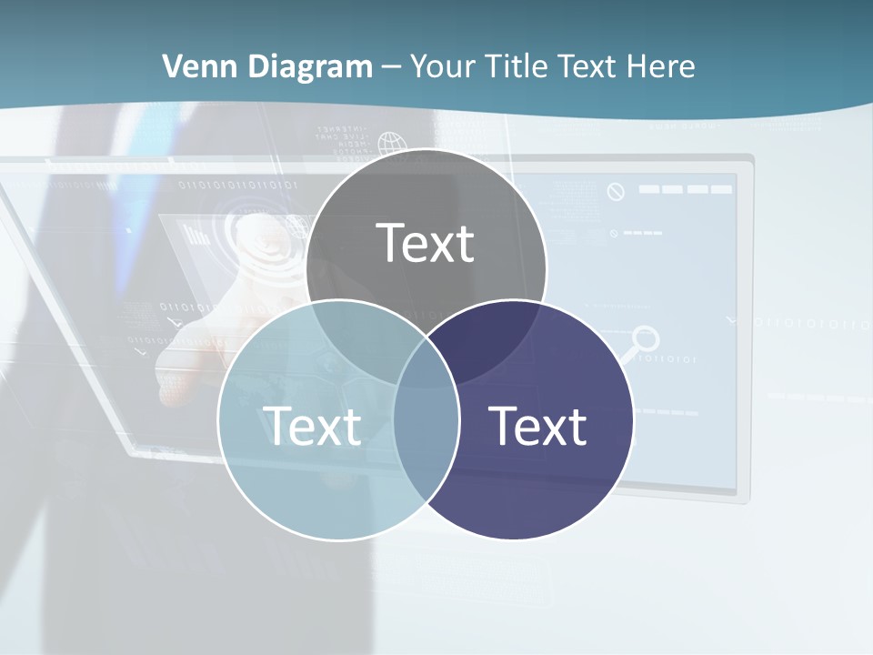 Media Graphic Connection PowerPoint Template