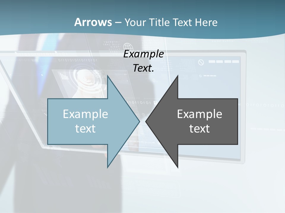 Media Graphic Connection PowerPoint Template