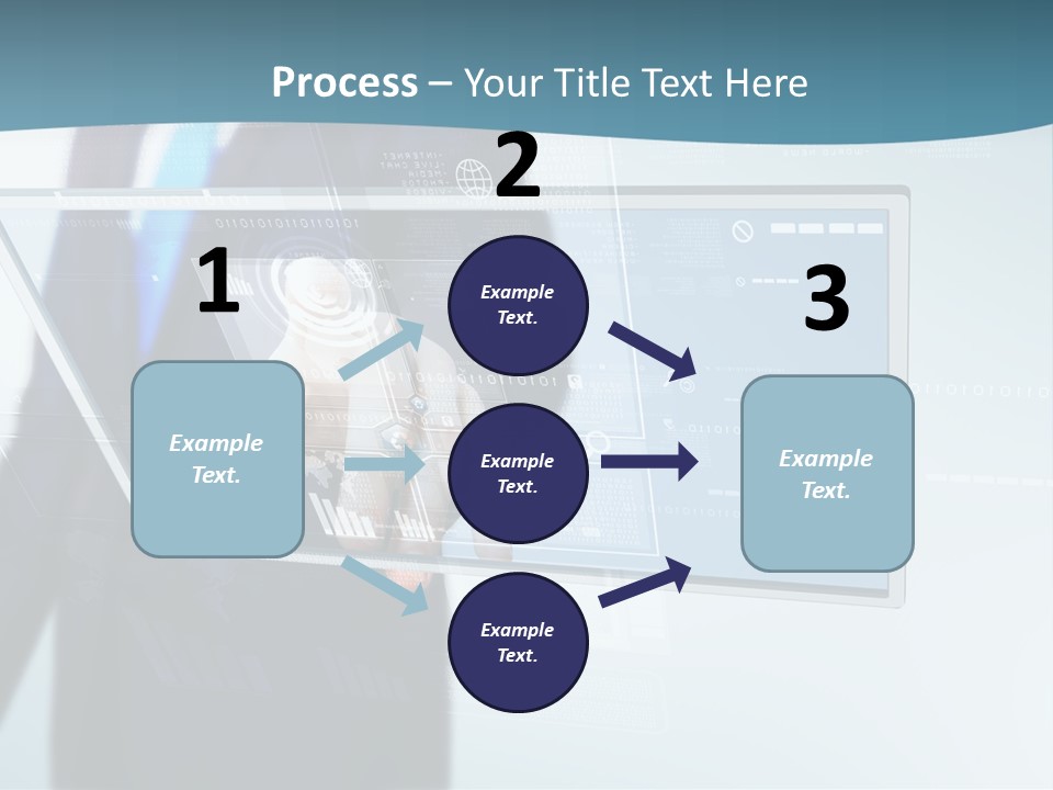 Media Graphic Connection PowerPoint Template