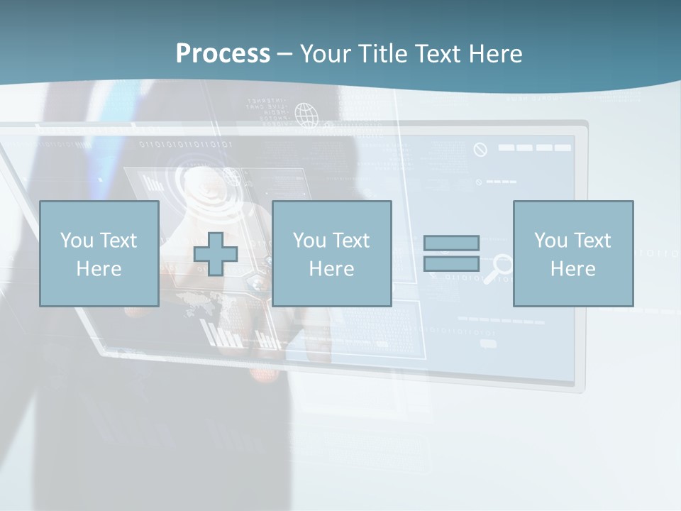 Media Graphic Connection PowerPoint Template