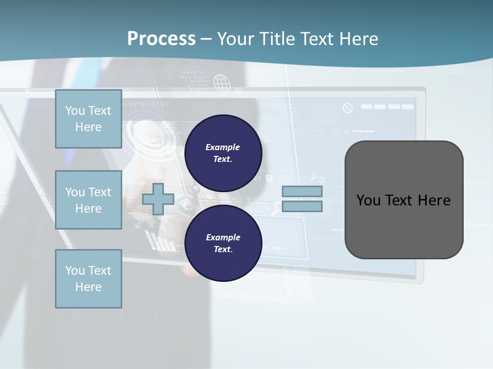 Media Graphic Connection PowerPoint Template