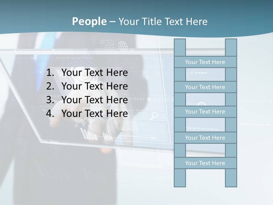 Media Graphic Connection PowerPoint Template