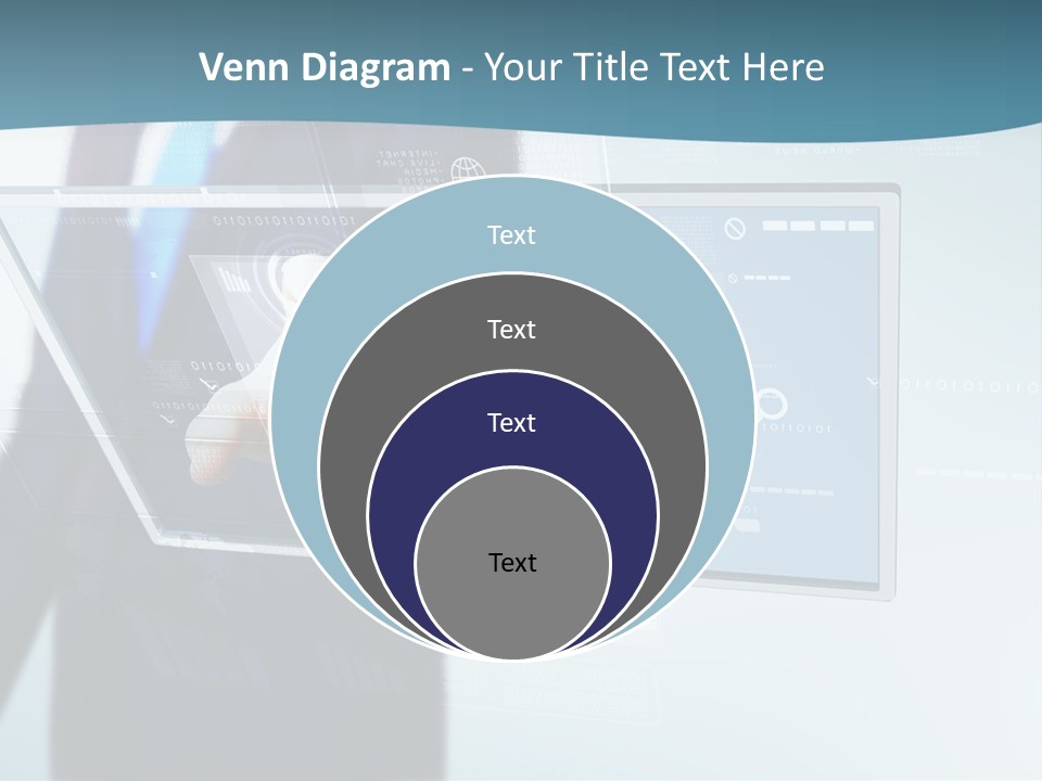 Media Graphic Connection PowerPoint Template