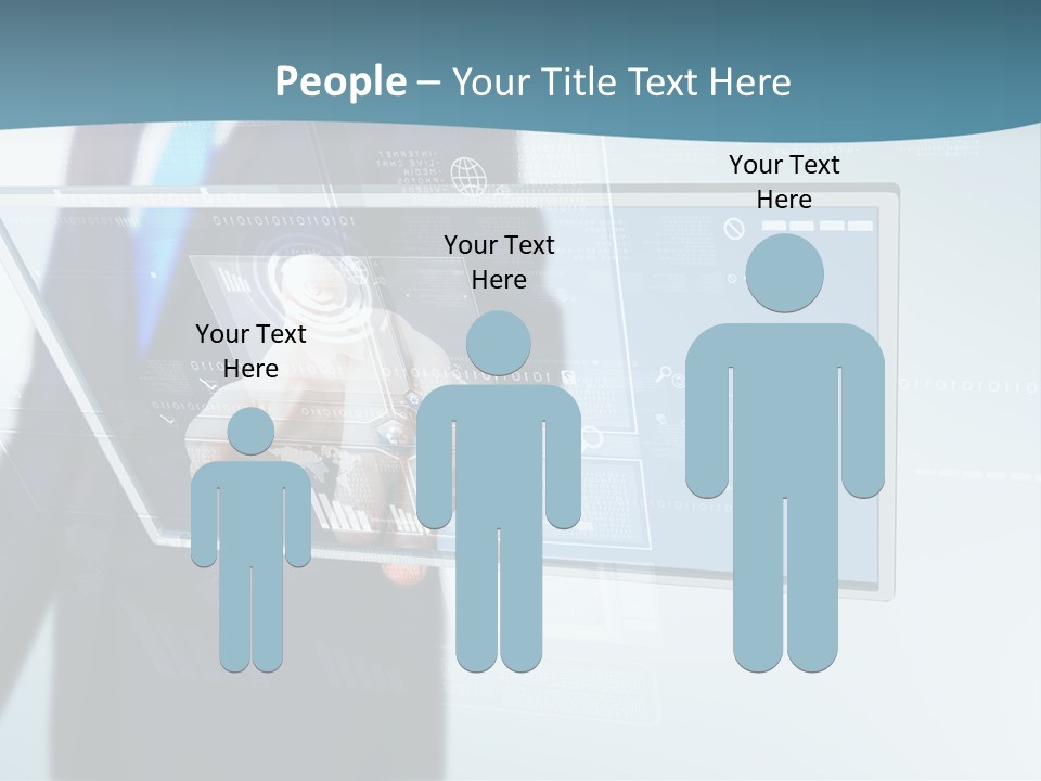 Media Graphic Connection PowerPoint Template