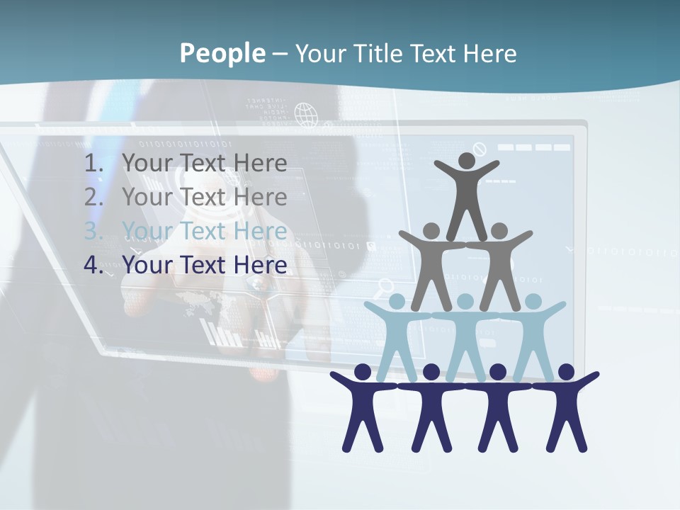 Media Graphic Connection PowerPoint Template