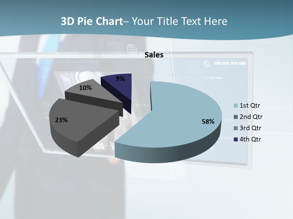 Media Graphic Connection PowerPoint Template