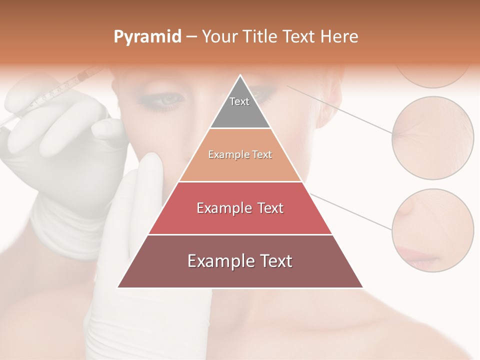 Portrait Head Sensuality PowerPoint Template