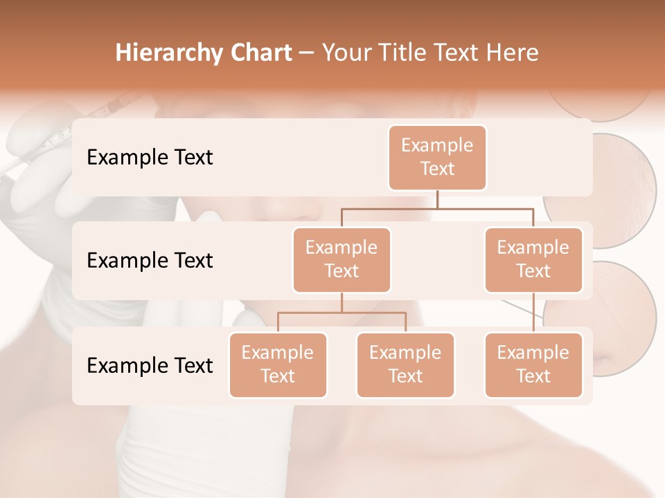 Portrait Head Sensuality PowerPoint Template