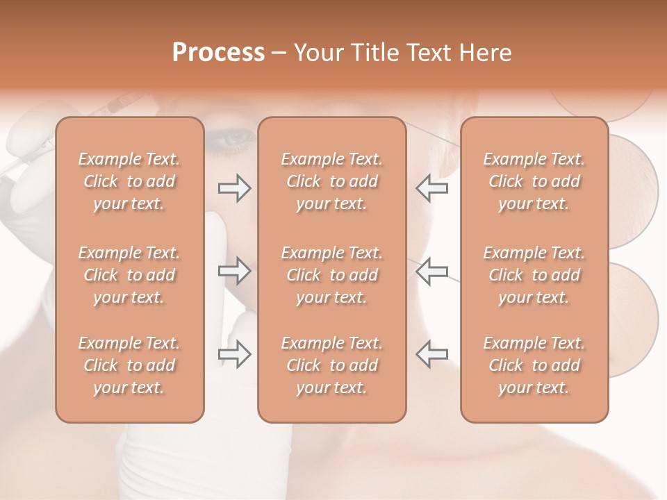 Portrait Head Sensuality PowerPoint Template