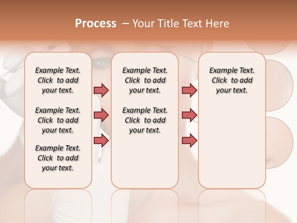 Portrait Head Sensuality PowerPoint Template