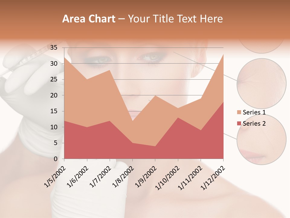 Portrait Head Sensuality PowerPoint Template